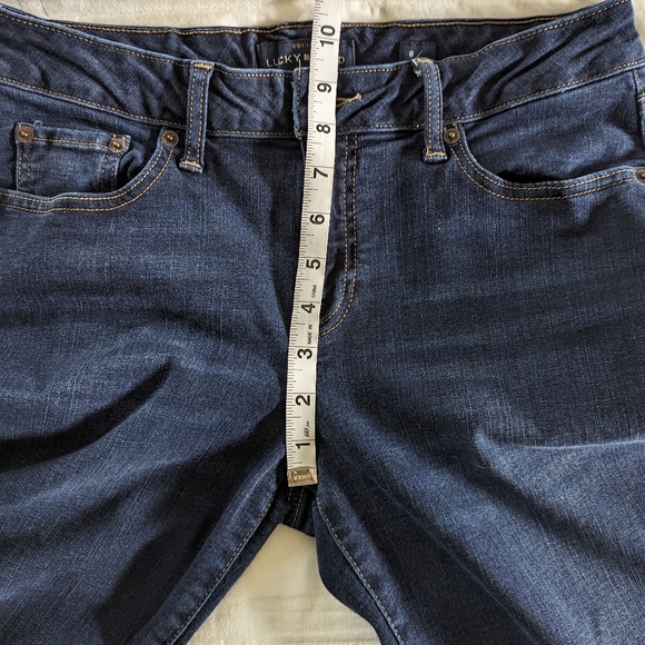 Lucky Brand Lolita Skinny Stretch Jegging 8 / 29 Faded Wash Blue Jean Mid Rise - Picture 7 of 8